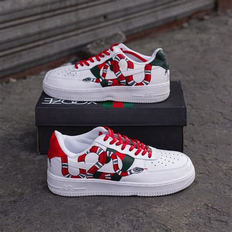 gucci customization|custom gucci air force.